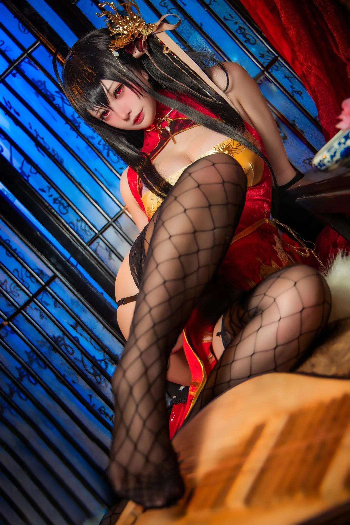 念念_D – NO.14 大凤旗袍 [20P]插图7